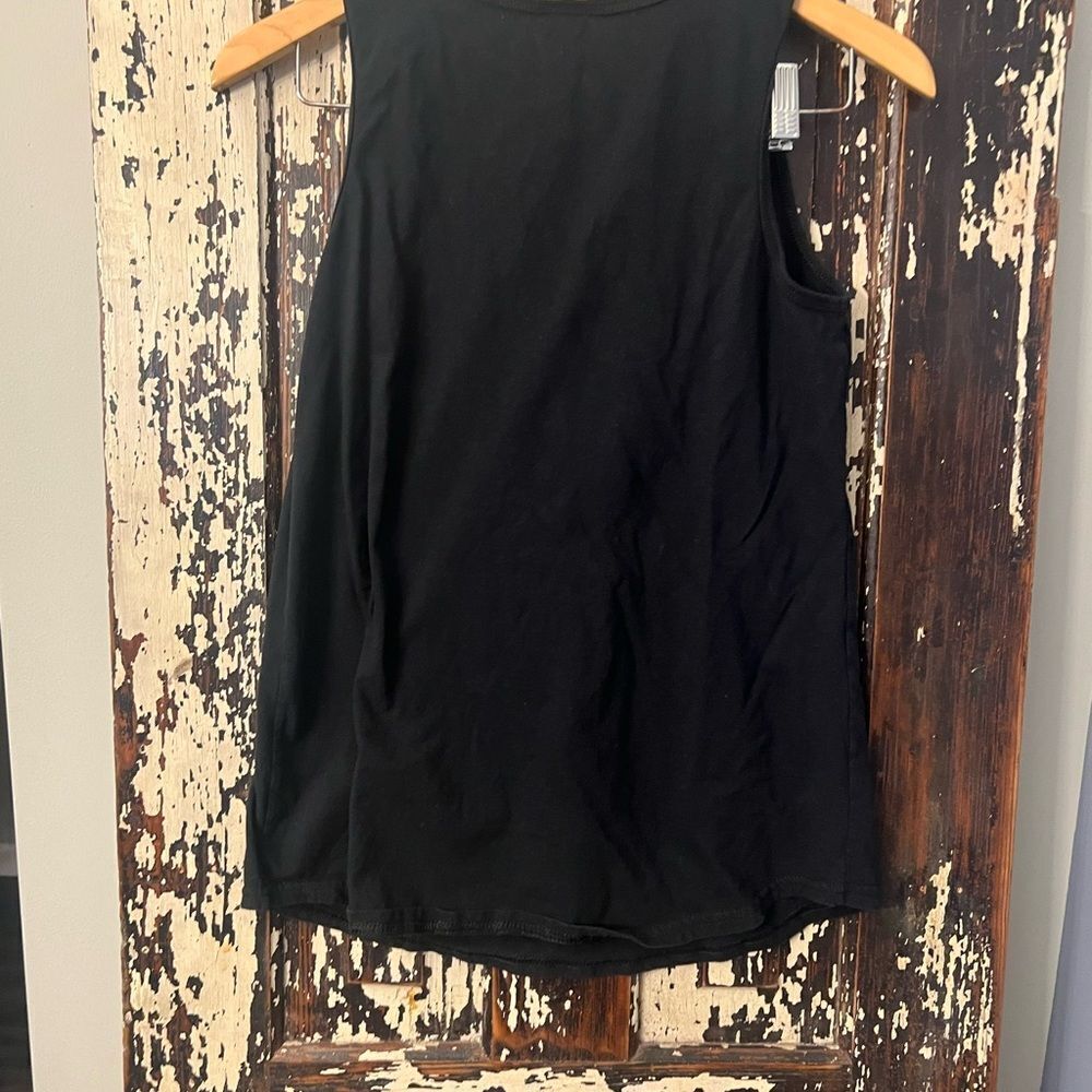 Black WHAM! Graphic Art Tank Top 80’a look tank top. Unisex size Medium. - Picture 4 of 6